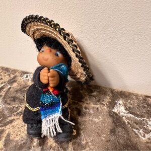 Mexican Conetl doll clip on pocket